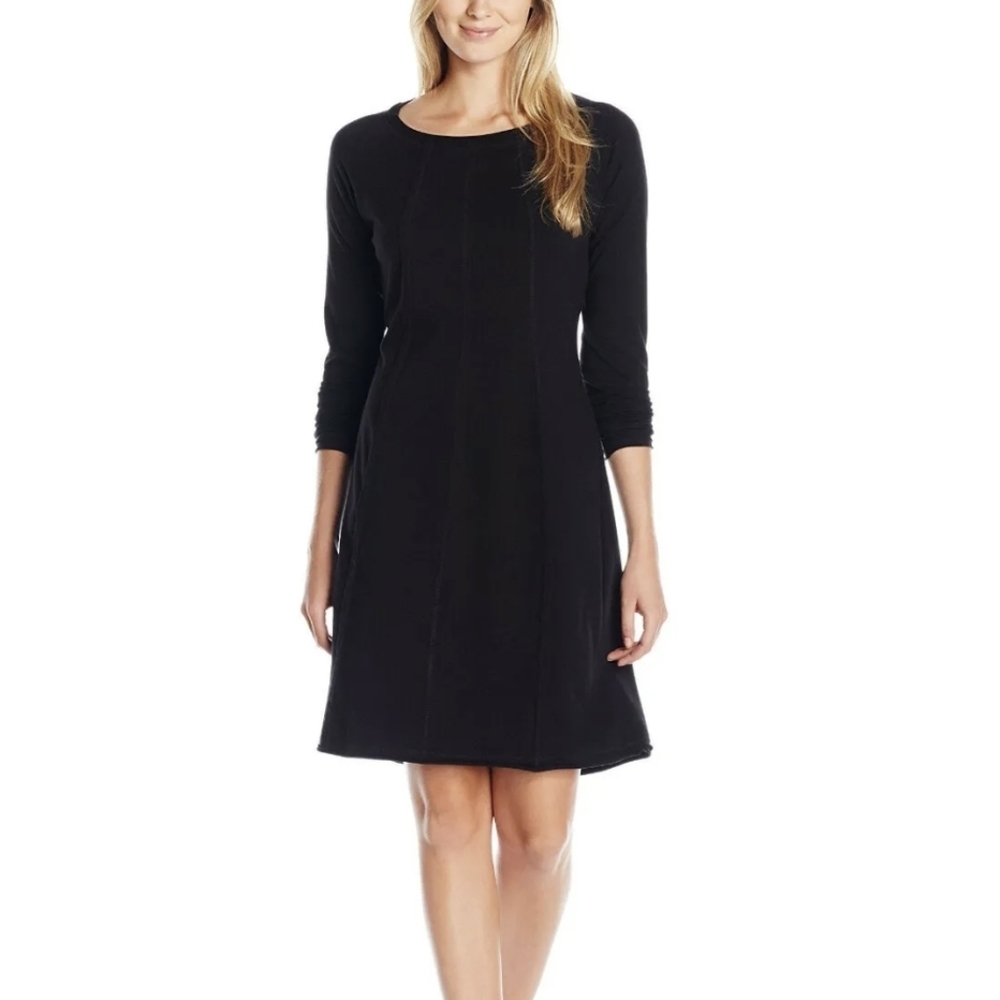 Prana Chrissa Dress Black Women's XS